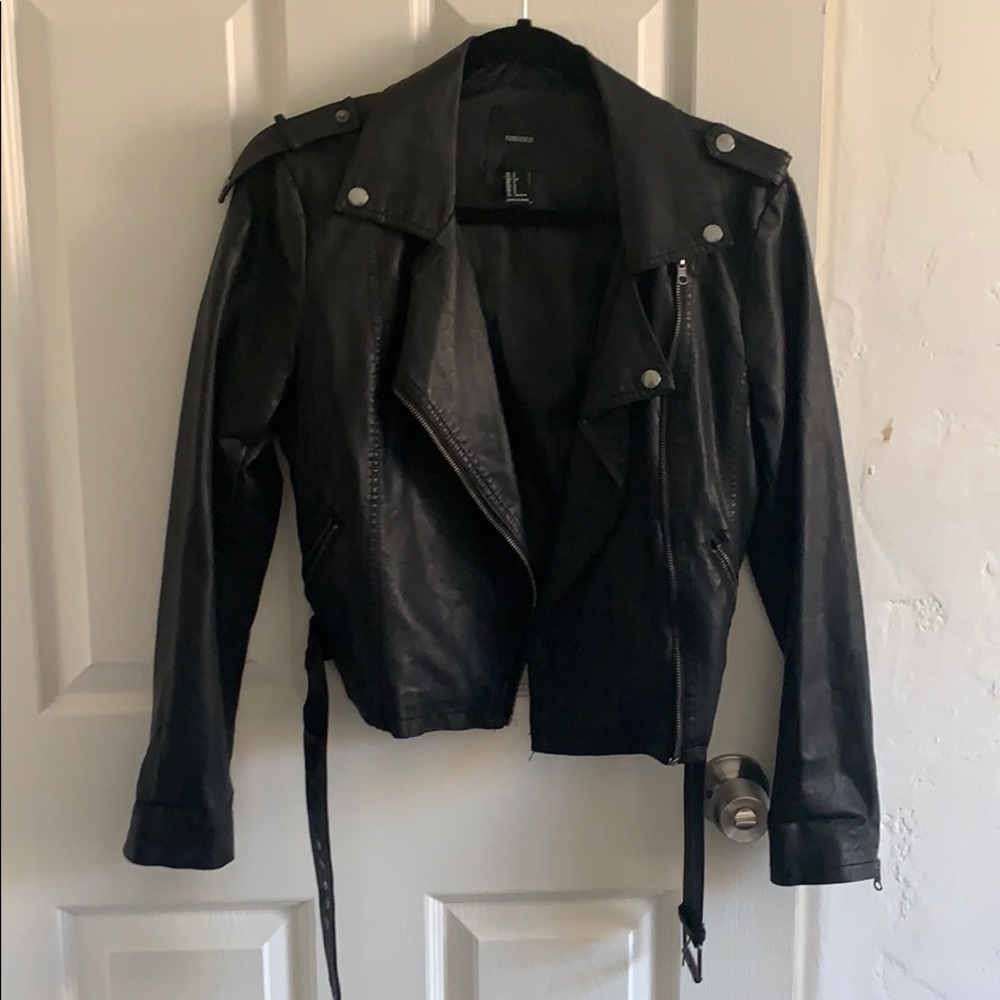 Leather jacket